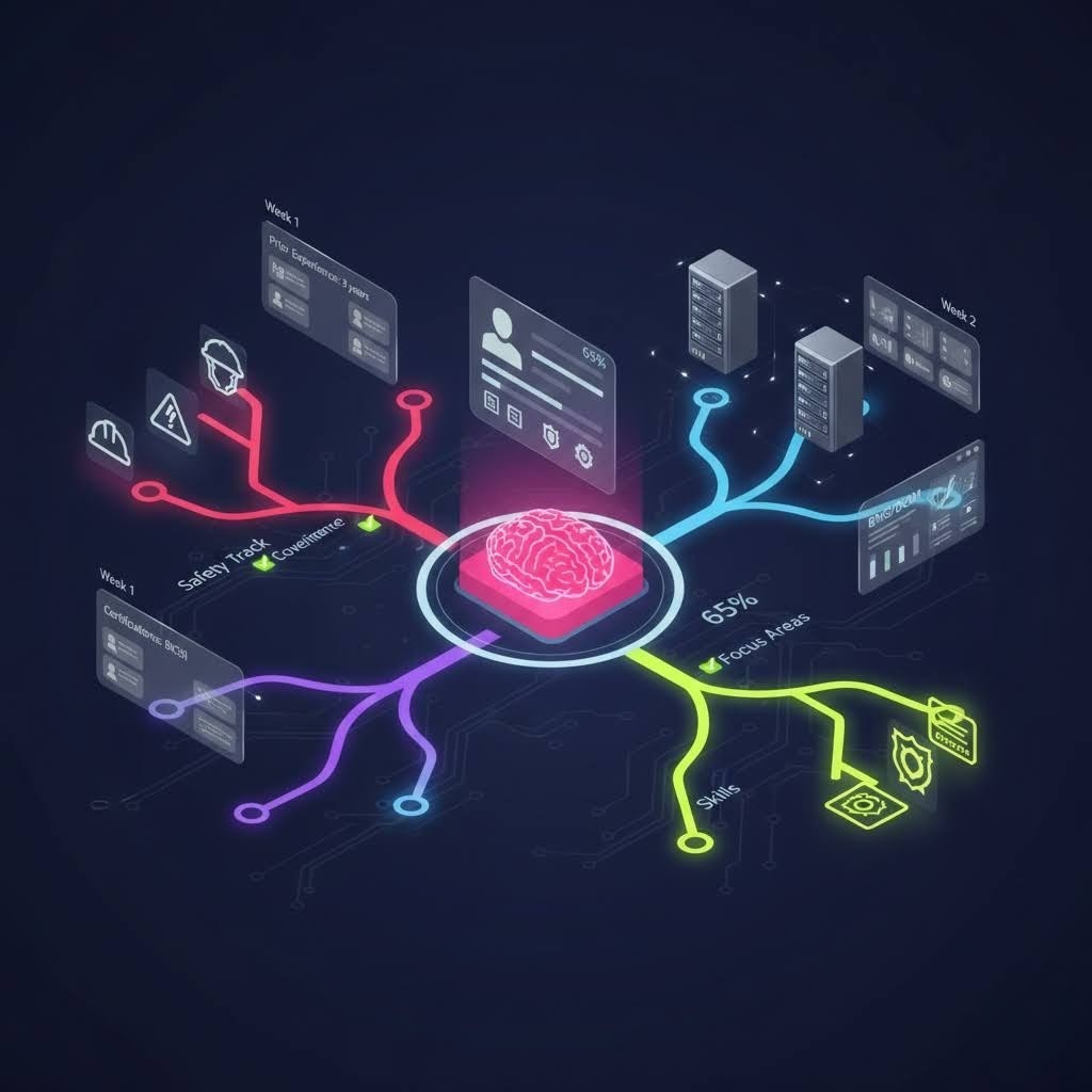 AI-Powered Personalized Learning Paths - RAG creates customized training based on individual experience