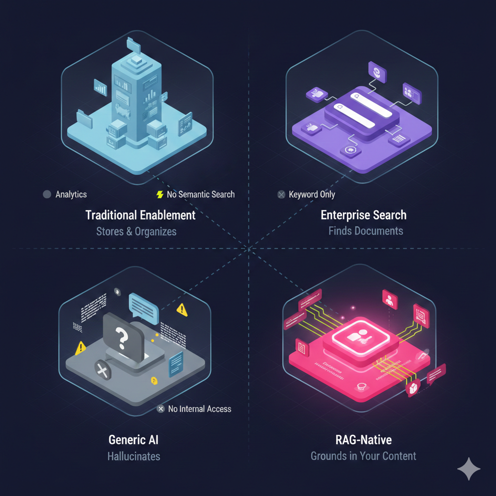 Comparison of knowledge management solution categories